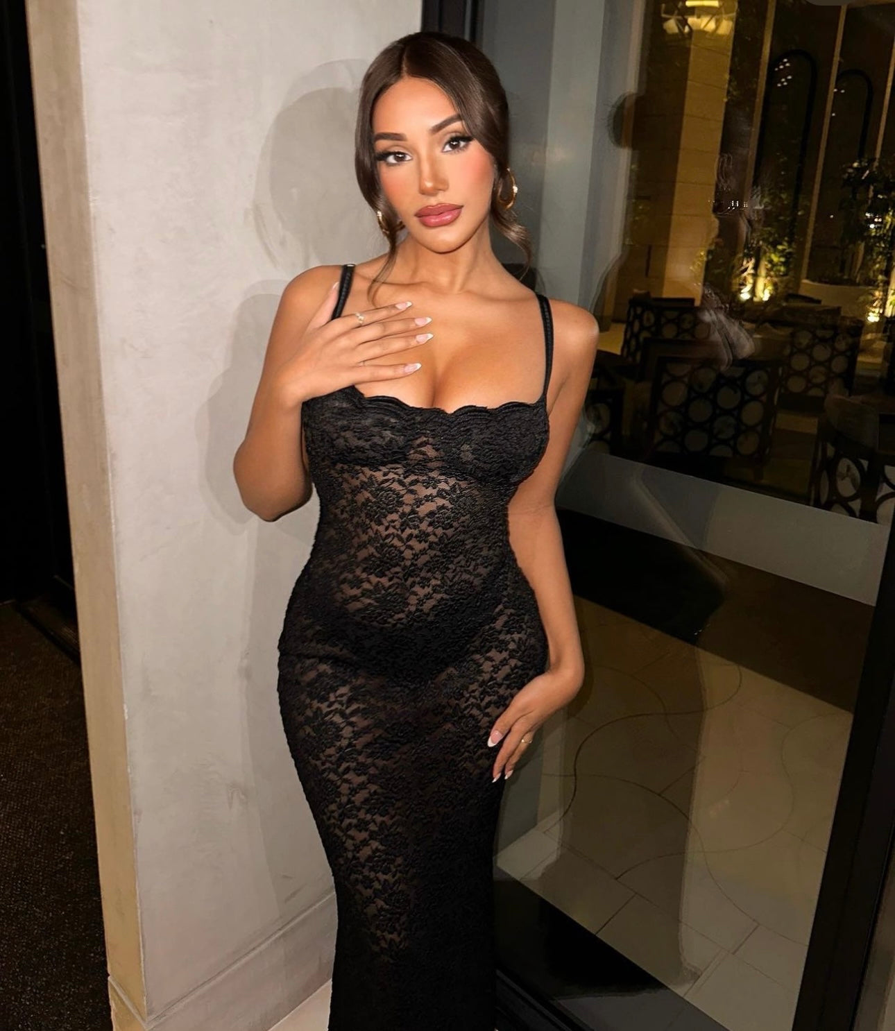 Margot Lace Maxi Dress