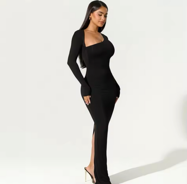 Lana Maxi Dress- Black