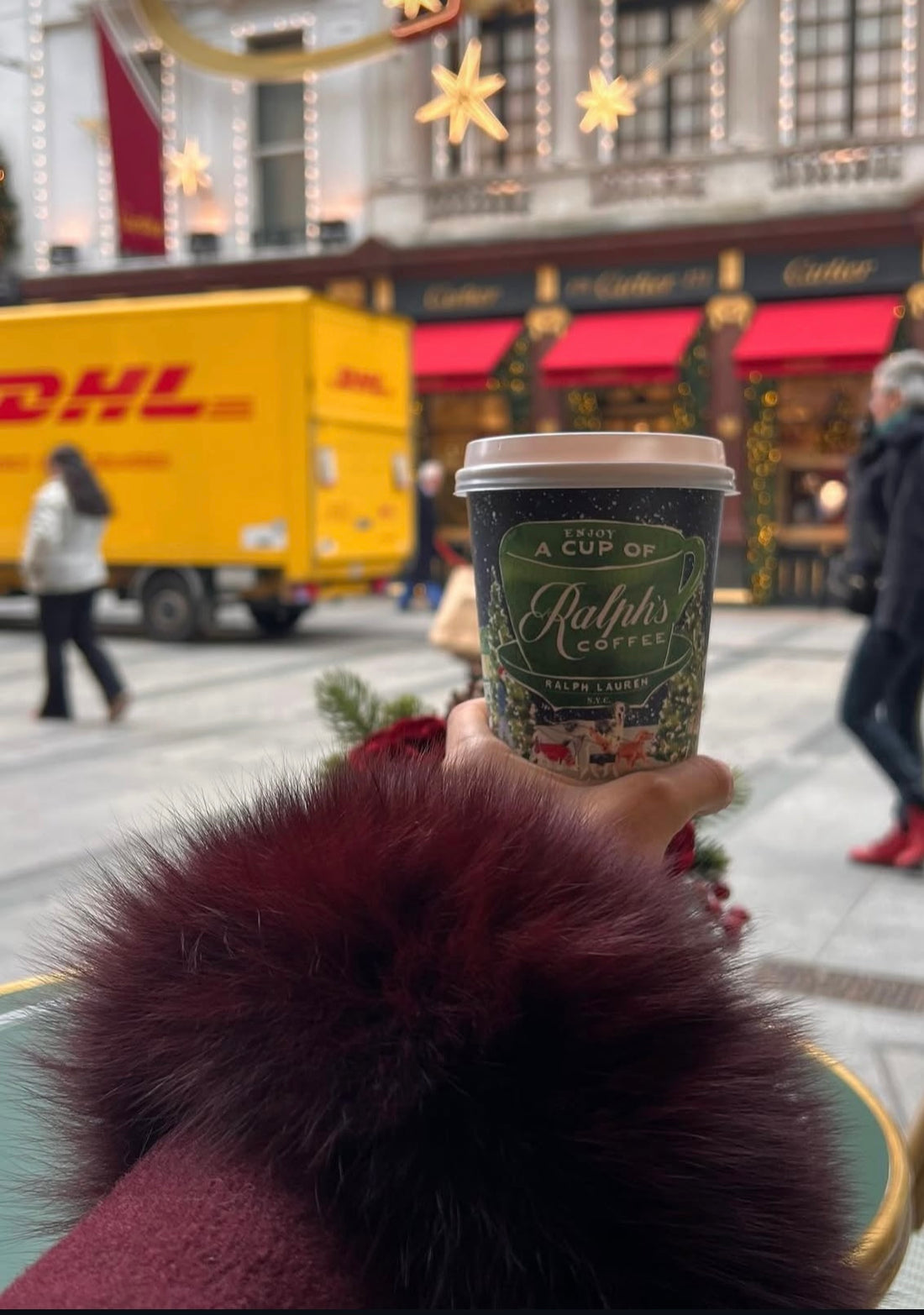 Luxe Sahara Wine Belted Wool Coat