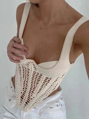 CAMI CROCHET CORSET- PRE ORDER
