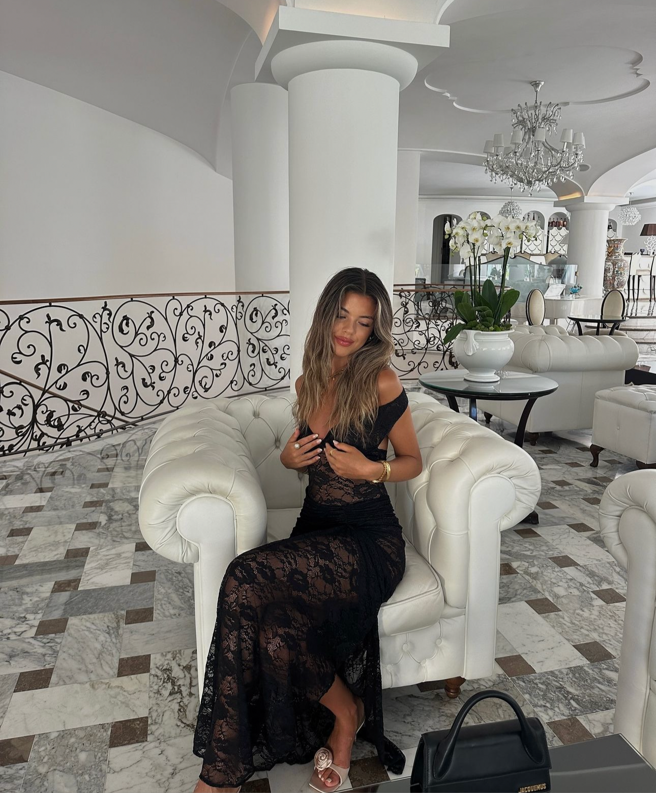 Audrey Off Shoulder Maxi Dress