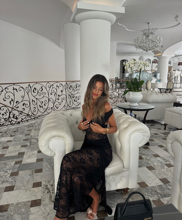 Audrey Off Shoulder Maxi Dress